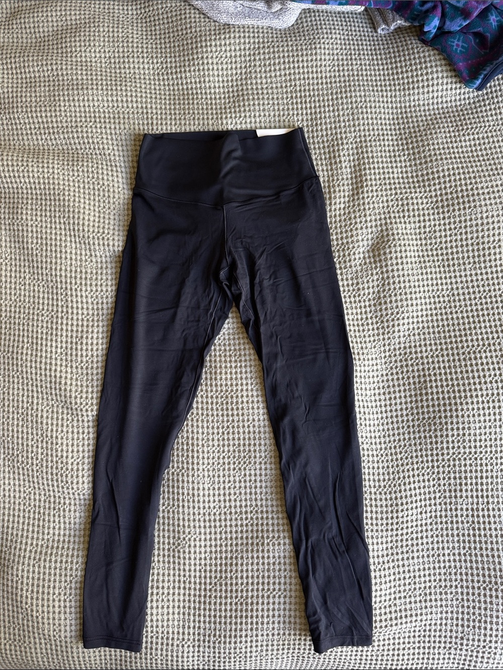 aerie Solid Black High-Waist Leggings